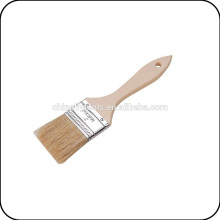 wooden handle with pure bristle paint brush